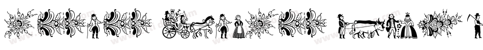 dala floda web roman字体转换